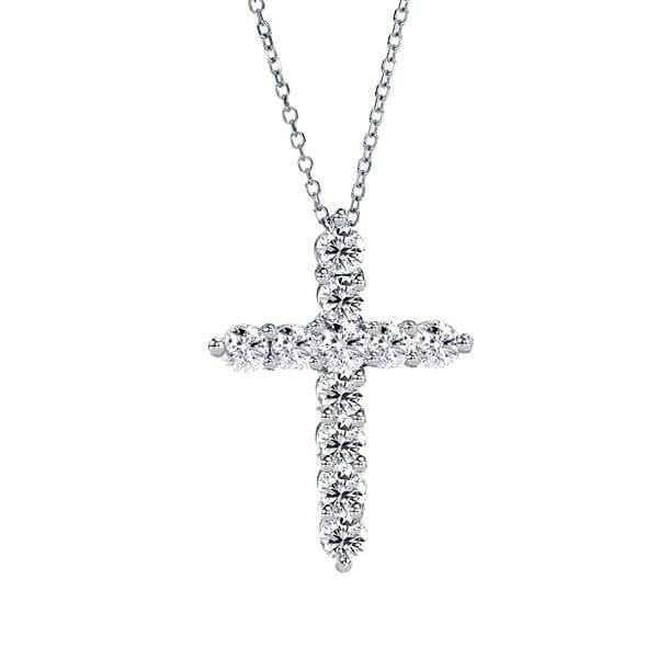 Cross Necklace Pendant Necklace For Women Silver Necklace